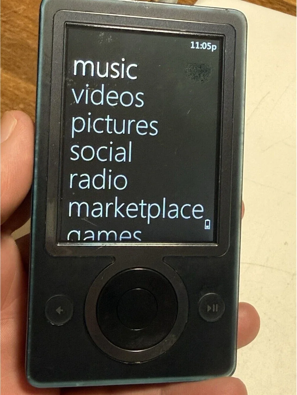 Microsoft player working